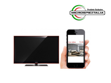 Microcamera wi-fi televisione