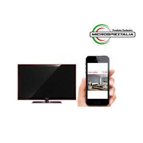 Microcamera wi-fi televisione