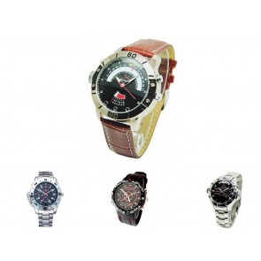 orologio microcamera pelle