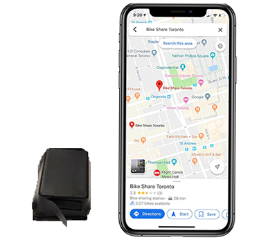 Tracker gps e telefono con google maps