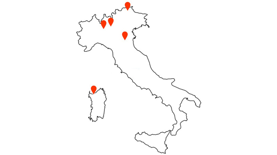 cartina sedi microspieitalia cartina italia microspie italia
