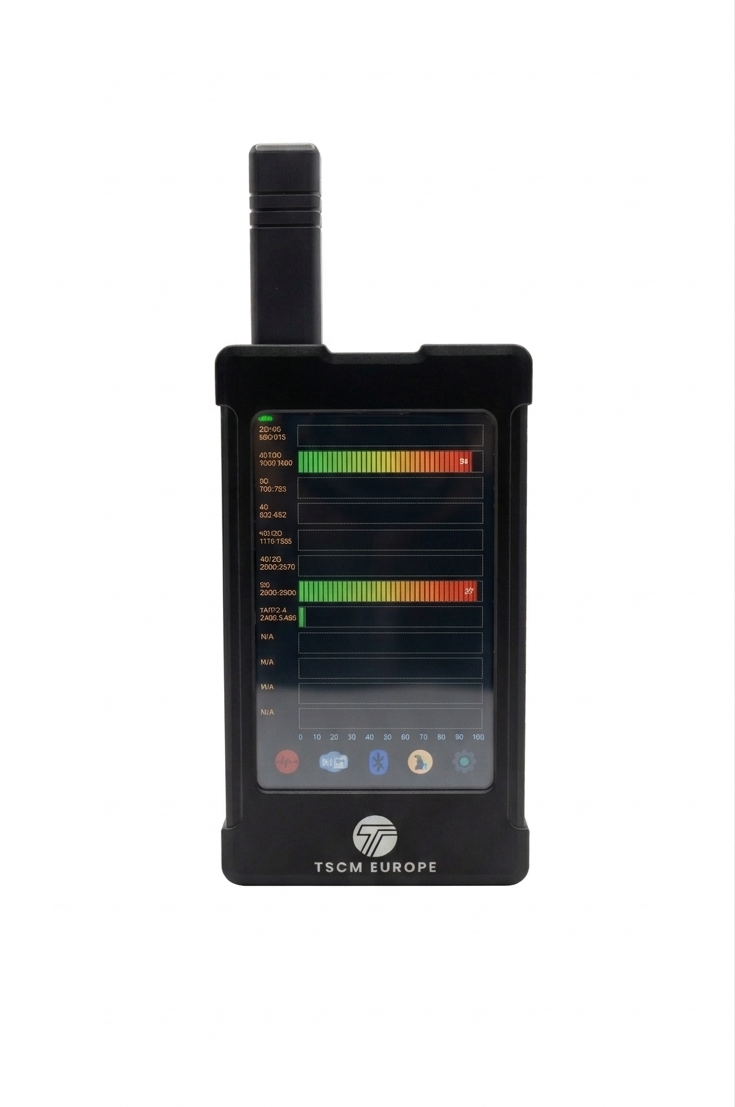 Sistemi professionali per bonifiche da microspie TSCM