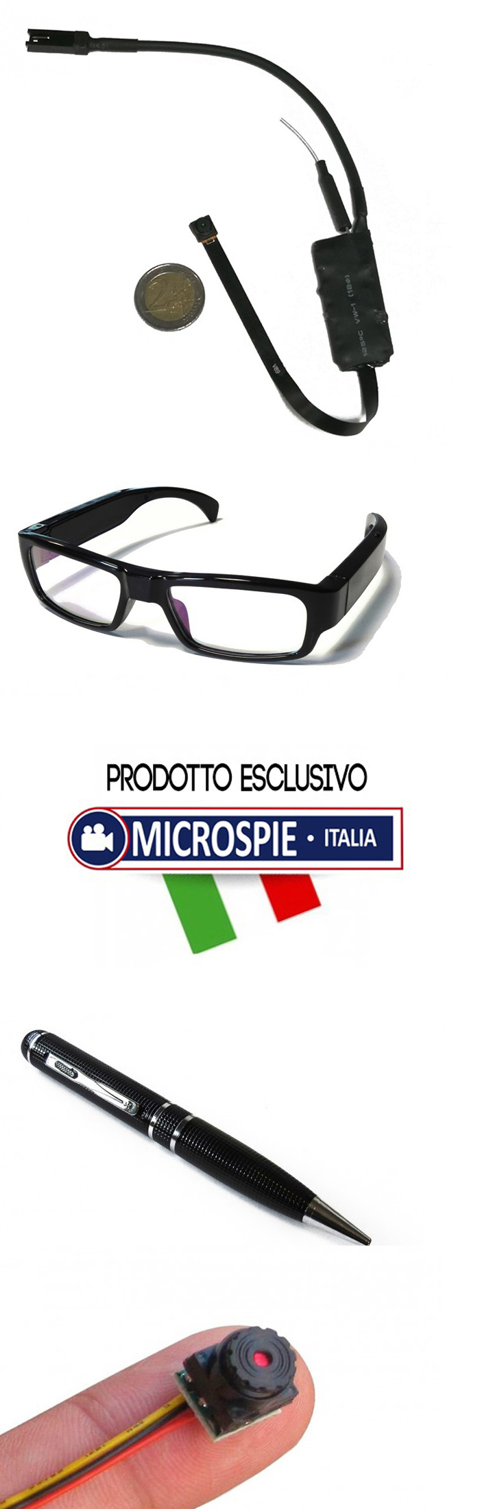 microcamere occultate, telecamere nascoste