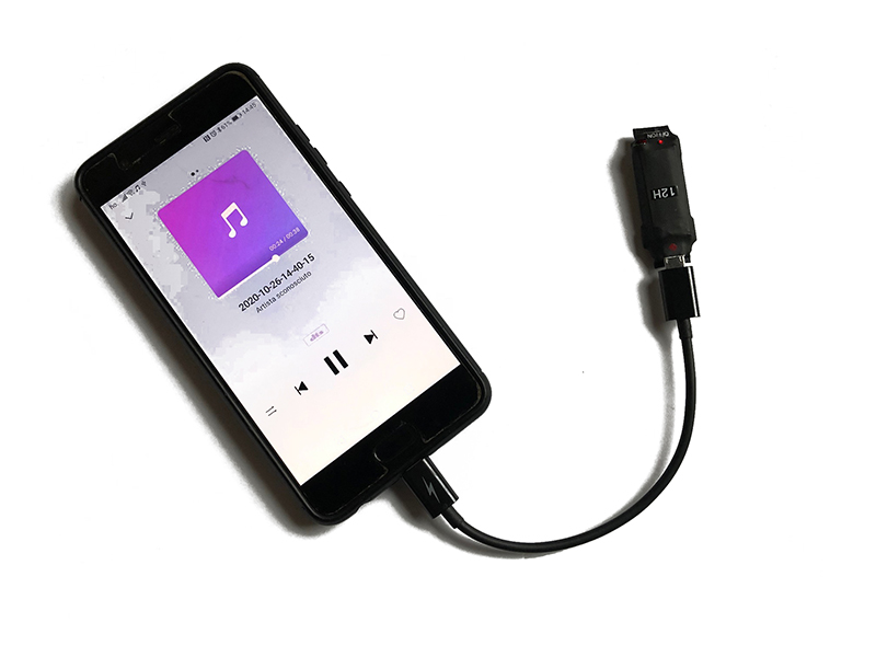 Microregistratore Smartphone Android
